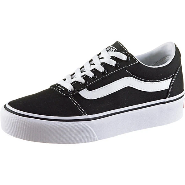 Vans Ward Platform Sneakers Low - Schwarz