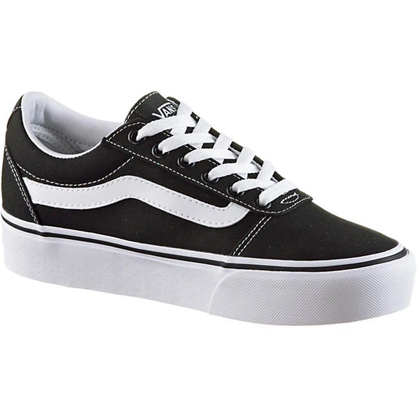 Vans Ward Platform Sneakers Low - Schwarz – Bild 2
