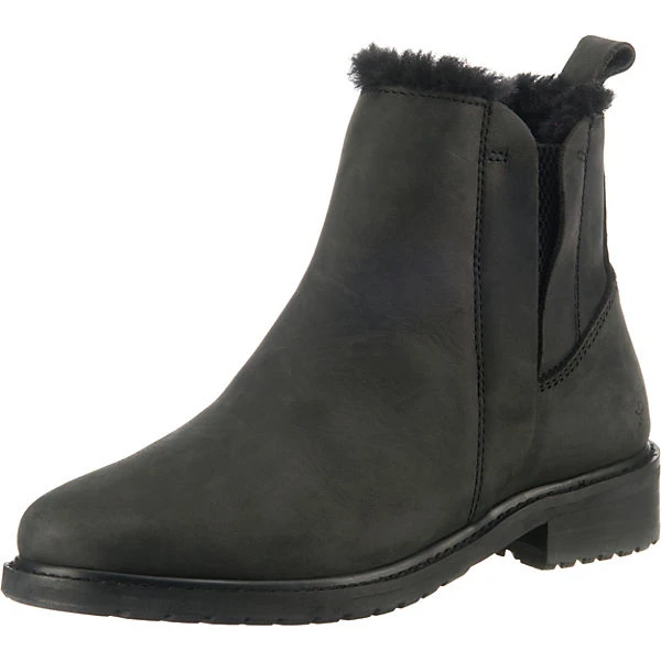 EMU Australia Pioneer Leather Winterstiefeletten - Schwarz