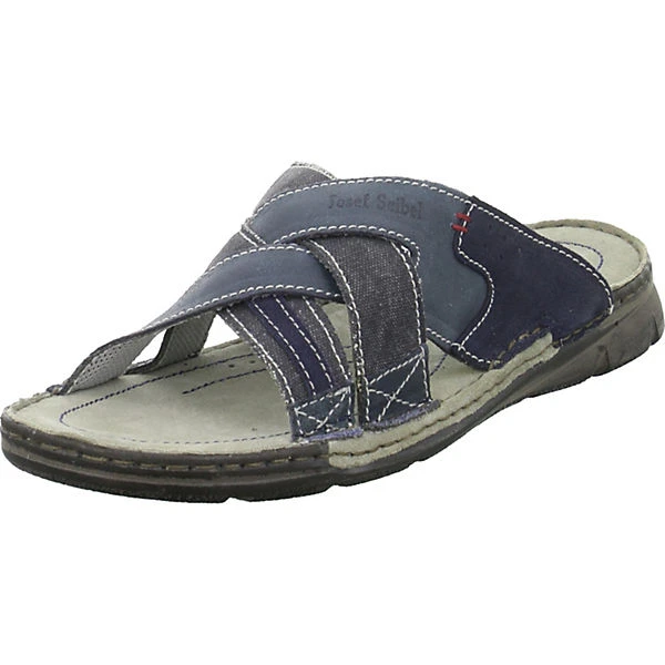 Josef Seibel John 02 Komfort-Pantoletten - Dunkelblau