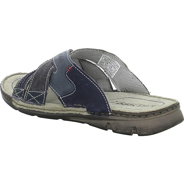 Josef Seibel John 02 Komfort-Pantoletten - Dunkelblau – Bild 2