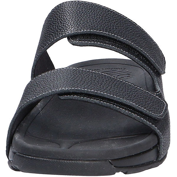 Joya Herren Comfort Pantolette MAX II BLACK Komfort-Pantoletten - Schwarz – Bild 6