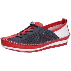 Gemini Damen Sportiver Schnürschuh/Sneaker Gemini Sportiver Schnürschuh/Sneaker Gemini Sportiver Schnürschuh/Sneaker Sportliche Halbschuhe - Blau