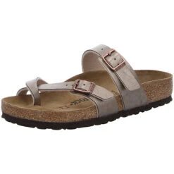 Birkenstock Clogs & Pantoletten Pantoletten - Grau
