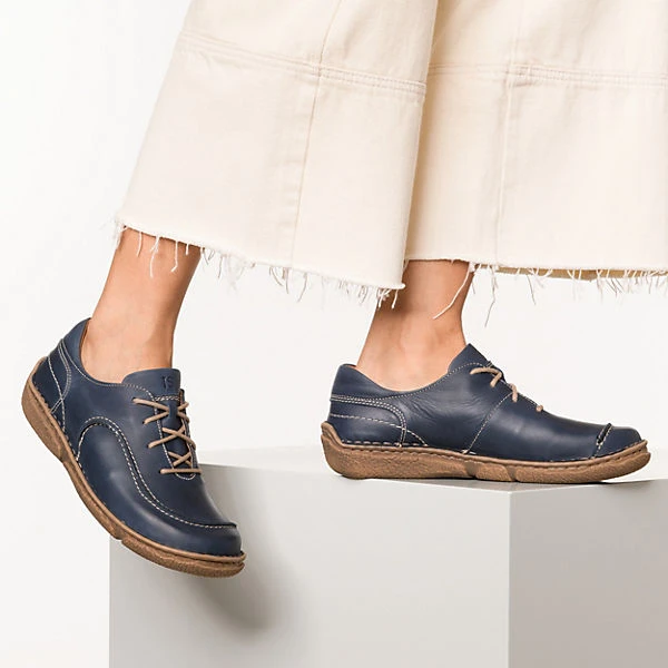 Josef Seibel Neele 48 Schnürschuhe - Dunkelblau – Bild 2