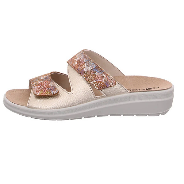 Rohde Rivella Komfort-Pantoletten - Gold – Bild 2