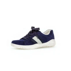 Gabor Sneaker Low Rauleder Blau Sneakers Low - Blau
