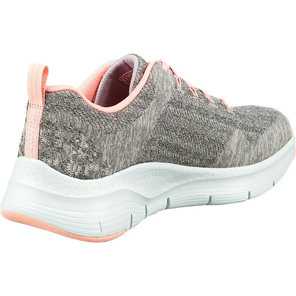 Skechers Arch Fit Comfy Wave Sneakers Low - Grau – Bild 5