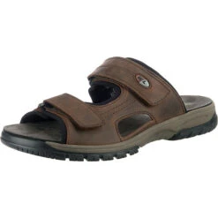 Harald Komfort-Pantoletten - Tabak