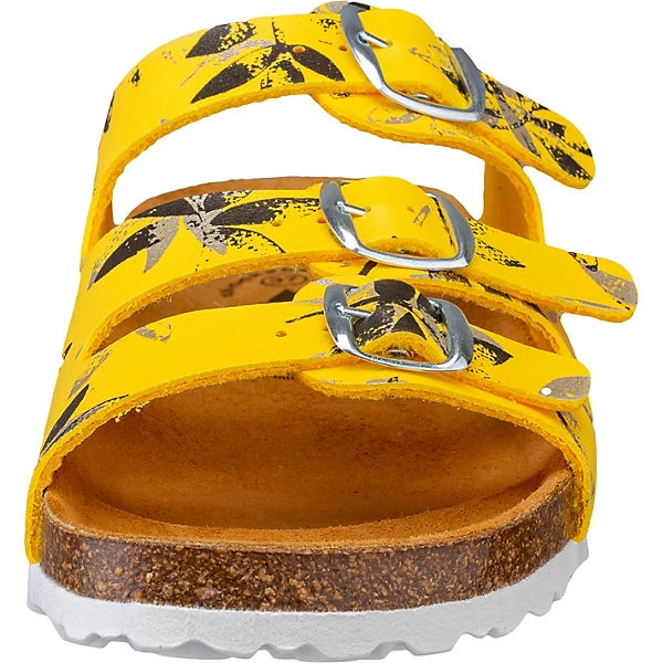 LICO Bioline Leave Komfort-Pantoletten - Gelb – Bild 3