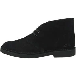 Clarks Desert Boot 2 Schnürboots Herren Schnürstiefeletten - Schwarz