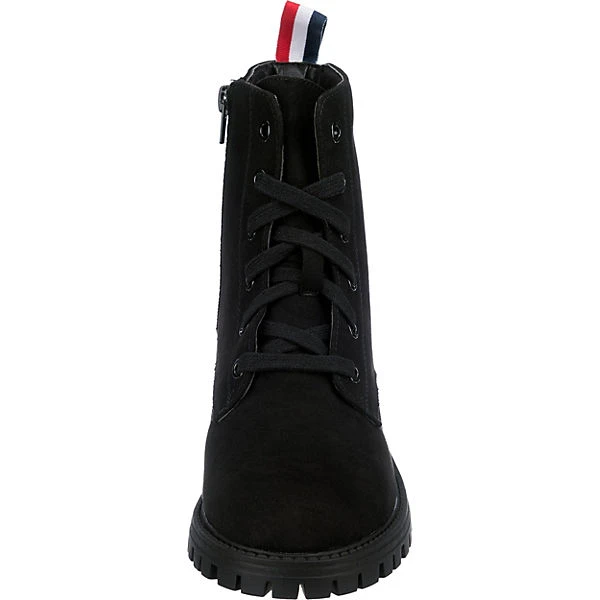 Fashion Schnürstiefeletten Mit Zipper Schnürstiefeletten – Bild 4