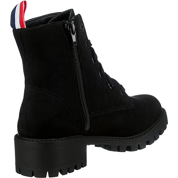 Fashion Schnürstiefeletten Mit Zipper Schnürstiefeletten – Bild 5