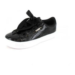 Puma Vikky Platform Ribbo Sportliche Halbschuhe - Schwarz