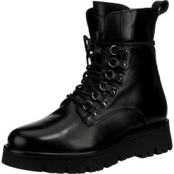 Cleo 4a Schnürstiefeletten - Schwarz