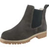 Echtleder Fashion Chelsea Boots Winterstiefeletten