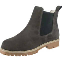 Echtleder Fashion Chelsea Boots Winterstiefeletten
