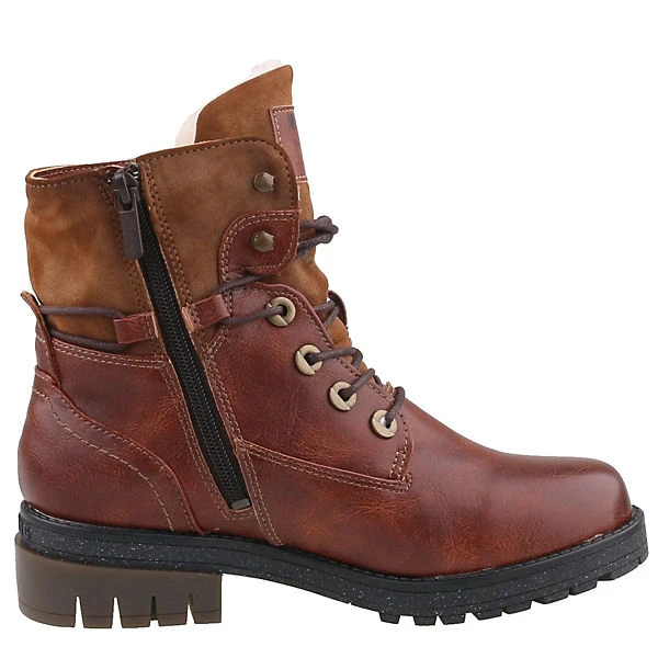 Mustang Winterstiefeletten - Cognac – Bild 2