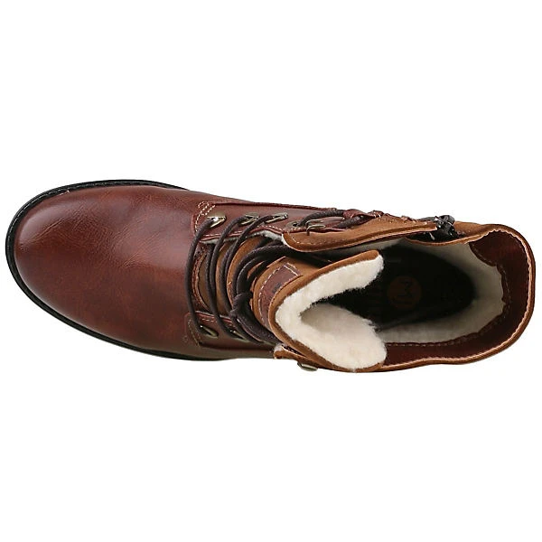 Mustang Winterstiefeletten - Cognac – Bild 5