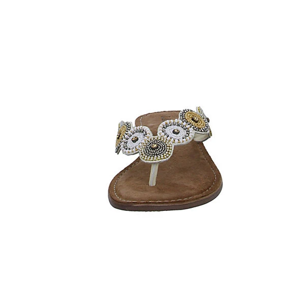 Lazamani Pantolette Bis 30mm Absatz Komfort-Pantoletten - Weiß – Bild 3