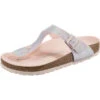 Birkenstock Gizeh Mikrofaser Vegan Zehentrenner Normal