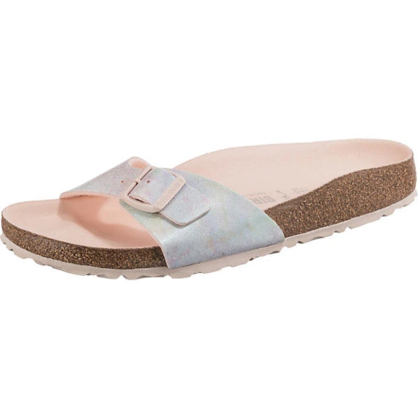 Birkenstock Madrid Mikrofaser Vegan Pantoletten Schmal