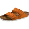 Birkenstock Arizona Weichbettung Veloursleder Pantoletten Schmal