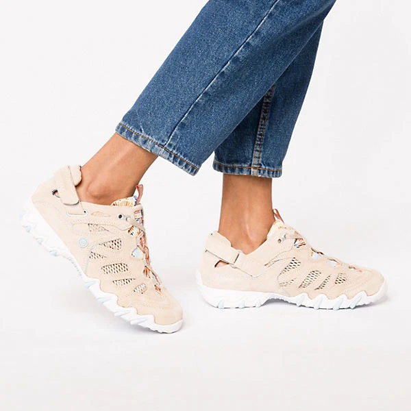 Niwa Offene Halbschuhe - Beige – Bild 2