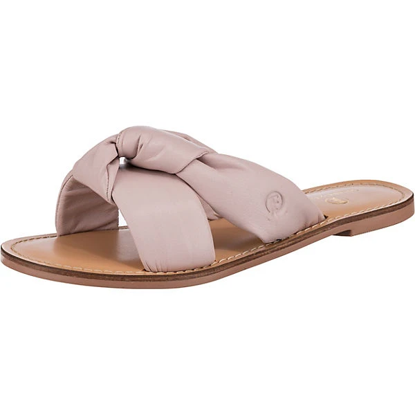 J&F KNOTTED Pantoletten - Rosa