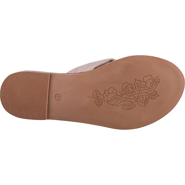 J&F KNOTTED Pantoletten - Rosa – Bild 7