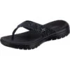 Skechers On-the-go Flex Accent Zehentrenner - Schwarz