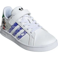 ADIDAS Disney Minnie Mouse Sneakers Low GRAND COURT MM Für Mädchen - Lila/weiß