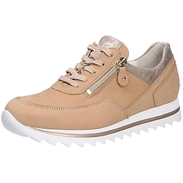 Waldläufer Damen Comfort Schnürschuh Komfort-Halbschuhe - Beige