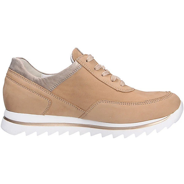 Waldläufer Damen Comfort Schnürschuh Komfort-Halbschuhe - Beige – Bild 5