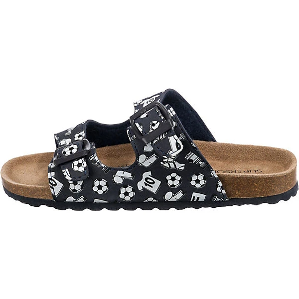 Pantoletten Für Jungen - Dunkelblau – Bild 2