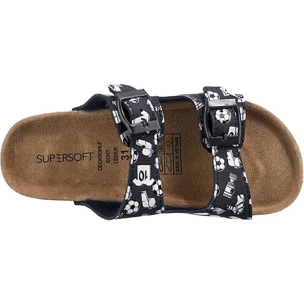 Pantoletten Für Jungen - Dunkelblau – Bild 5