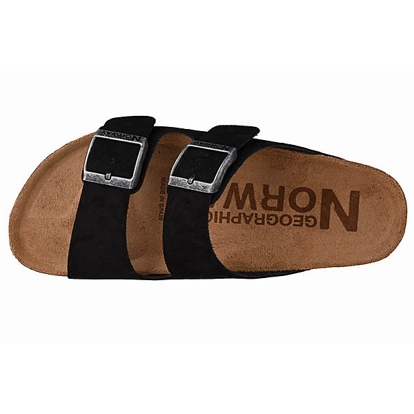 GEOGRAPHICAL NORWAY Badelatschen Sandalias Bios Doble Hebilla GNW20409-01 Badelatschen - Schwarz – Bild 3