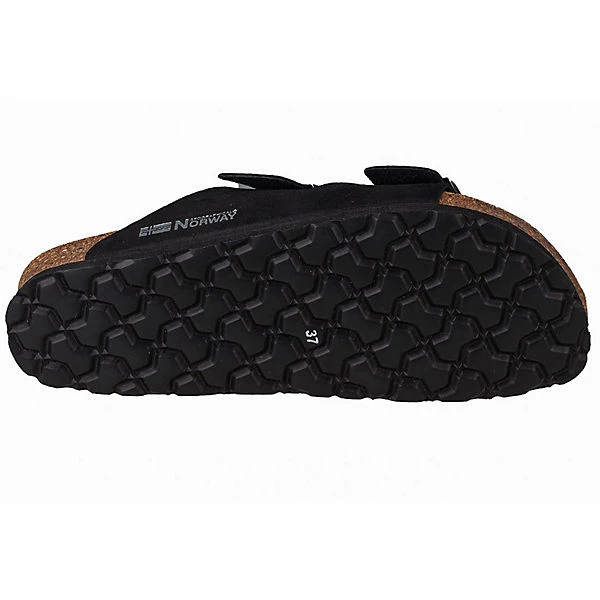 GEOGRAPHICAL NORWAY Badelatschen Sandalias Bios Doble Hebilla GNW20409-01 Badelatschen - Schwarz – Bild 4