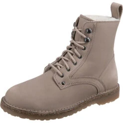 Birkenstock Bryson Lammfell Nubukleder Winterstiefeletten Normal - Beige