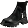 Call It Spring Vesperr Vegan Klassische Stiefeletten - Schwarz