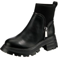 Call It Spring Vesperr Vegan Klassische Stiefeletten - Schwarz