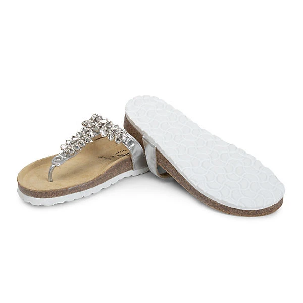 Pantolette Softnappaleder Supersoft Damenschuhe Zehensteg Nappaleder – Bild 3