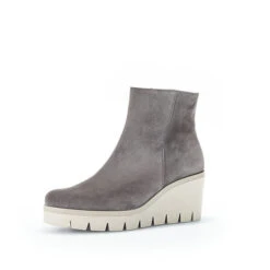 Gabor Plateau Stiefelette Plateau-Stiefeletten - Grau