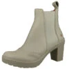 *art Damen Elegante Stiefelette Travel Chelsea 1758 Grau Sesame Leder Ankle Boots - Grau