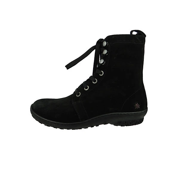 *art Damen Elegante Stiefelette Antibes 1436 Schwarz Black Leder Ankle Boots - Schwarz – Bild 3