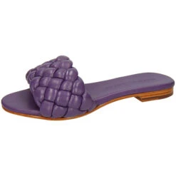 Hanna 78 Pantoletten Pantoletten - Violett