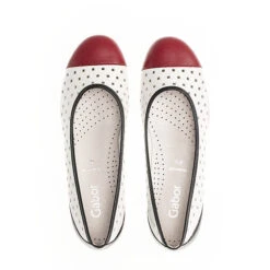 Gabor Sportliche Ballerinas 24.169.20 Sportliche Ballerinas - Weiß
