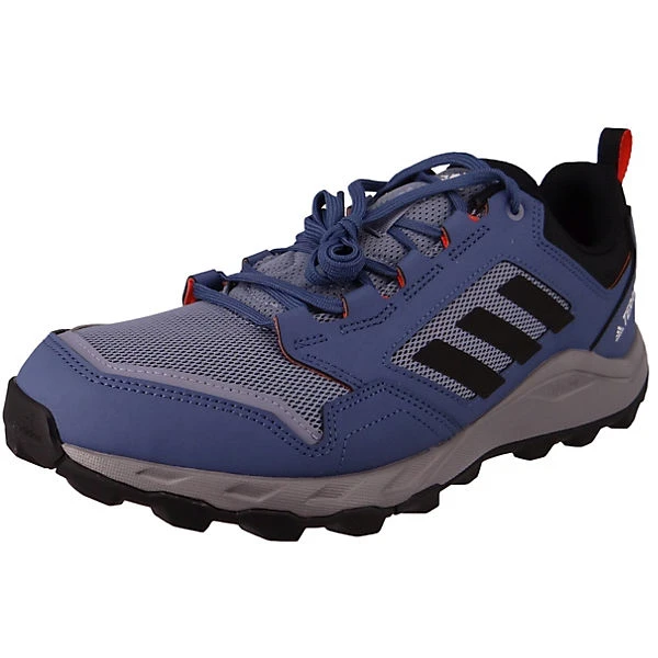 ADIDAS PERFORMANCE Herren Halbschuhe Wanderschuhe Terrex Tracerocker 2 HR1237 Blau Silvio/Cblack/Impora Textil/Synthetik Mit TRAXION® & EVA-Zwischensohle Schnürschuhe - Blau
