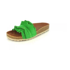 Verbenas Pantolette Rocio Komfort-Pantoletten - Grün