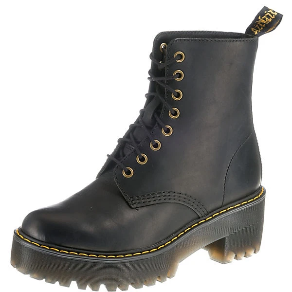 Dr. Martens Shriver Hi 8 Eye Schnürstiefeletten - Schwarz